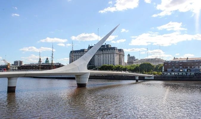 Take a Classic Photo at Puente de la Mujer